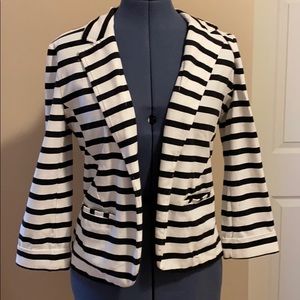 Express Black and white blazer